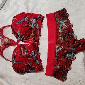 Pink victoria secret set size L
